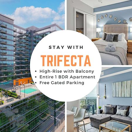 High-Rise Apt Raleigh Free Parking & Sunset View 1 Екстер'єр фото