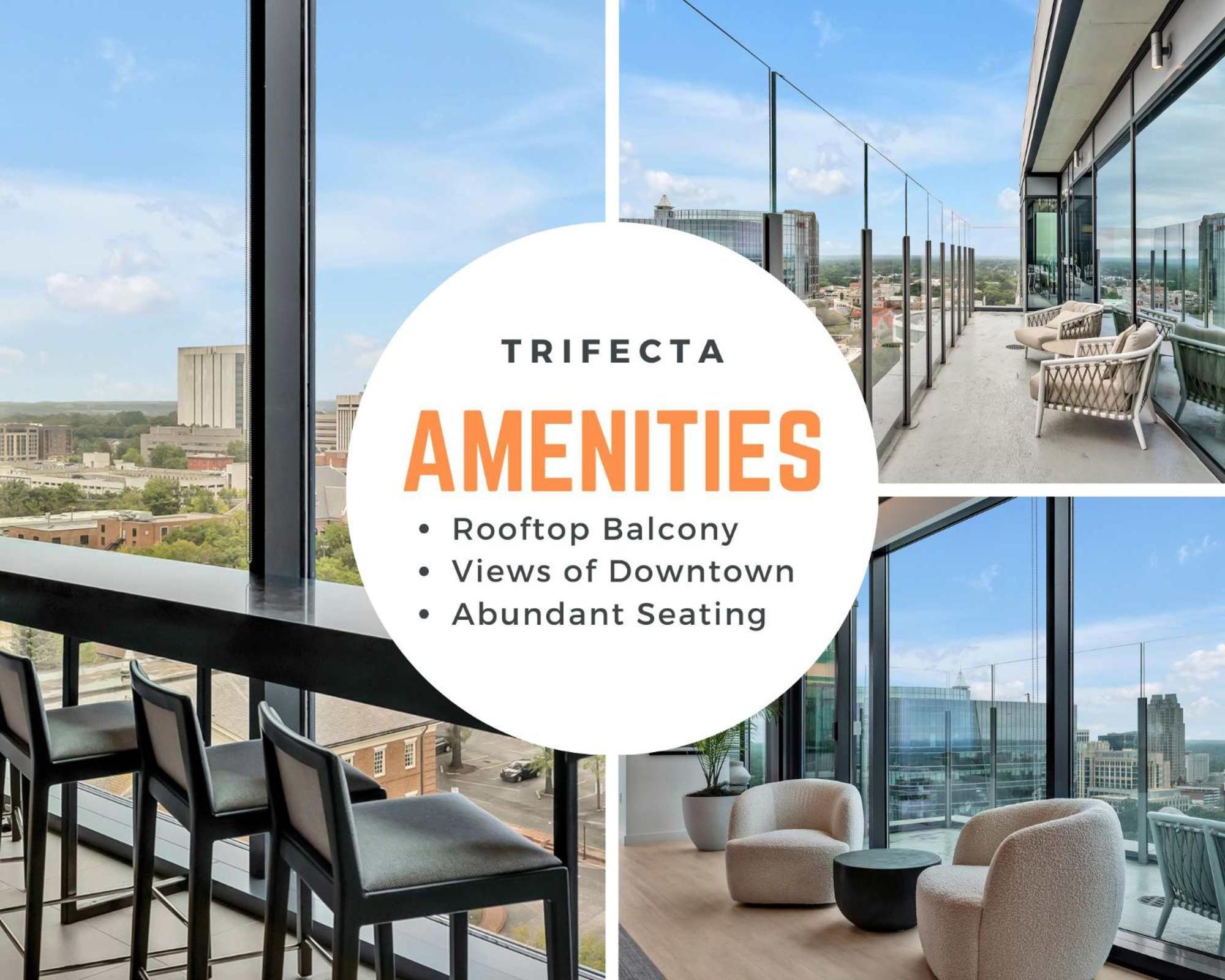 High-Rise Apt Raleigh Free Parking & Sunset View 1 Екстер'єр фото