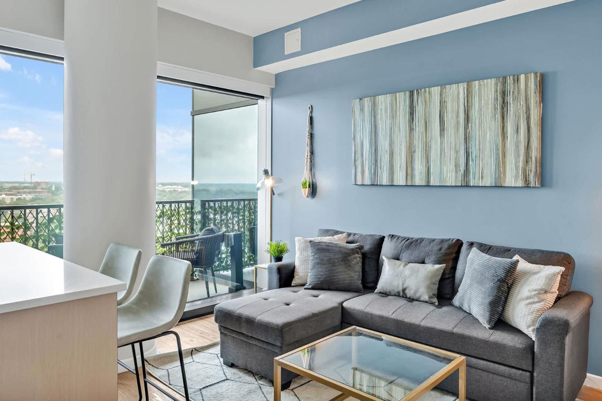 High-Rise Apt Raleigh Free Parking & Sunset View 1 Екстер'єр фото